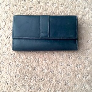 Coach black wallet